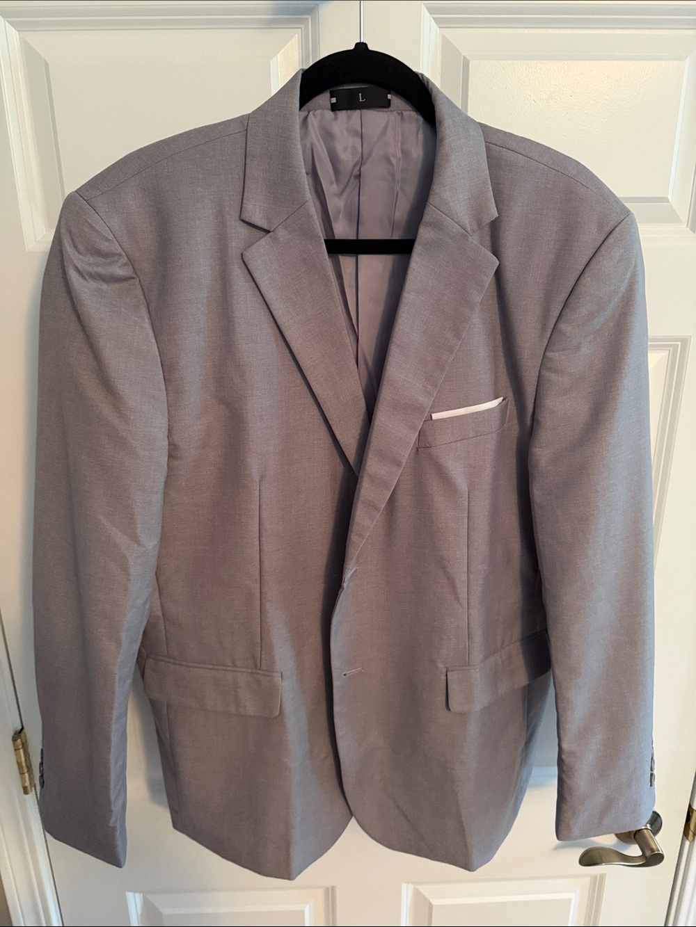 Light Gray Men's Blazer - Unbranded